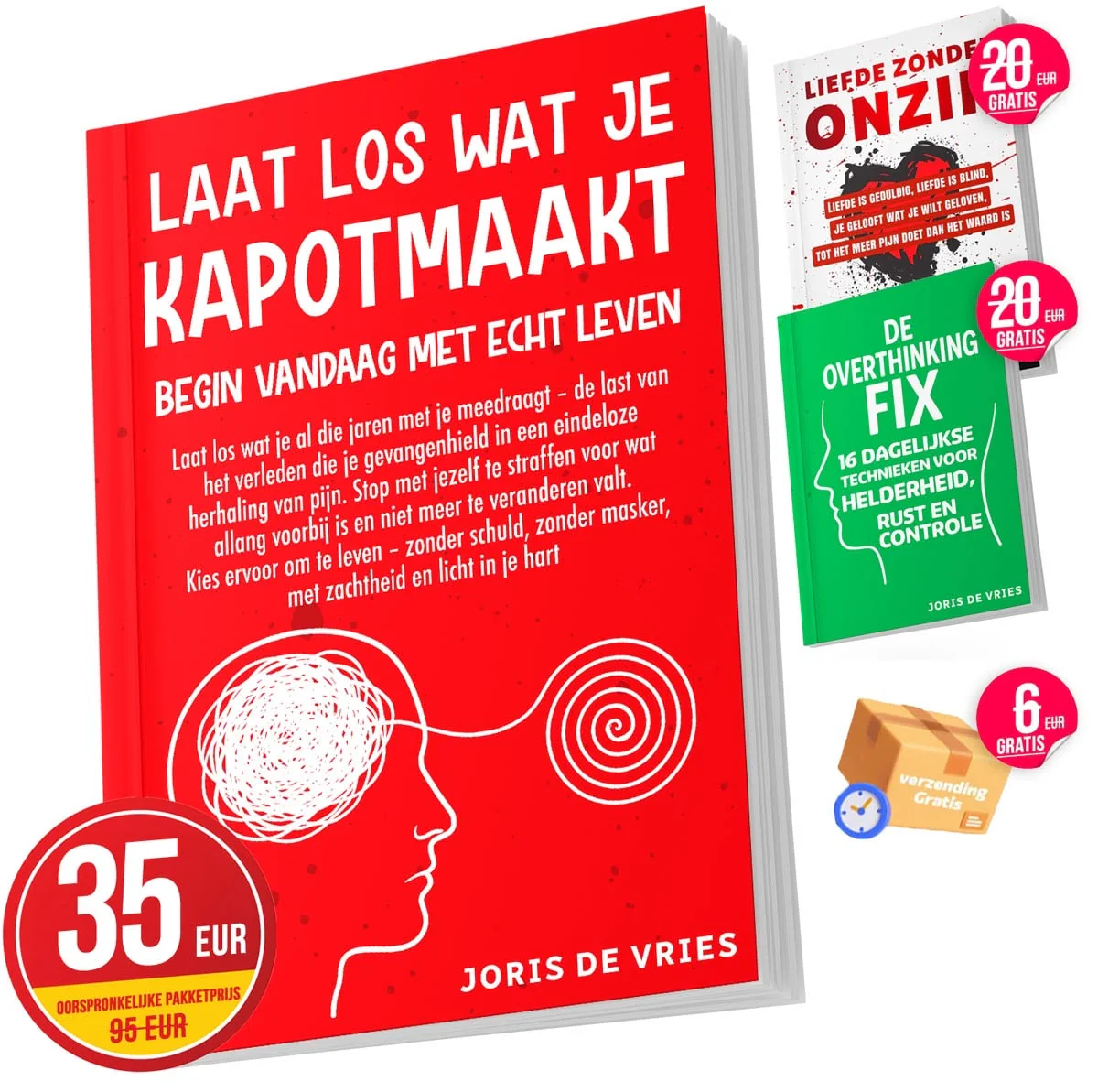 Laat los wat je kapotmaakt — boek